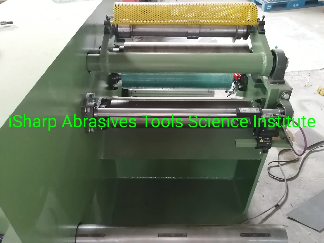 Abrasive Cloth Roll Slitter Slitting Machine with Max Width of 500mm