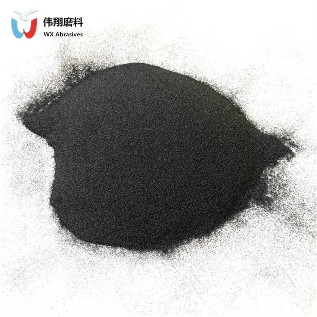 Factory Supply 220# 320# Black Corundum Abrasives Widely Used in Consolidated Abrasives and Coated Abrasives