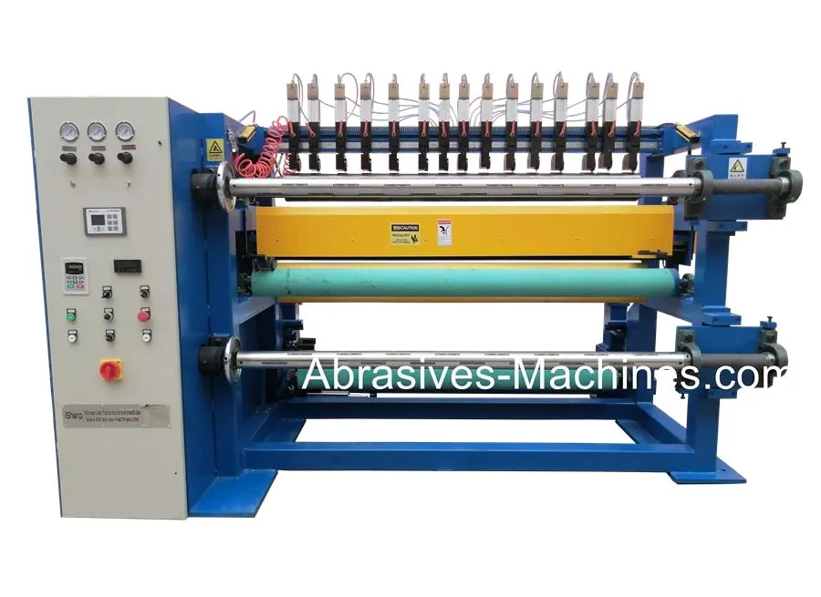 Isharp High Quality Jumbo Roll Slitting Machine for Abrasive Belt
