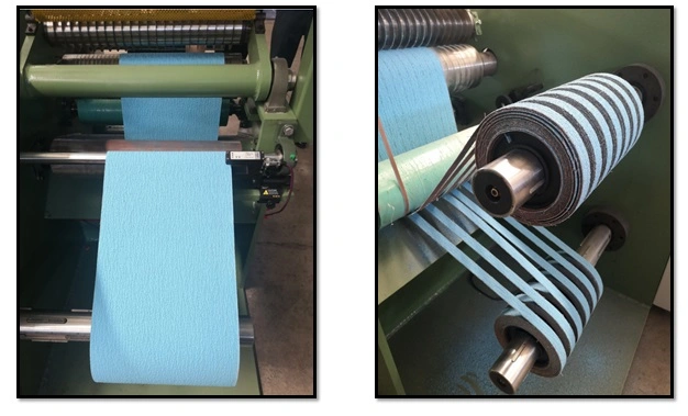 Simple Roll Slitting Machine for Abrasive Belt