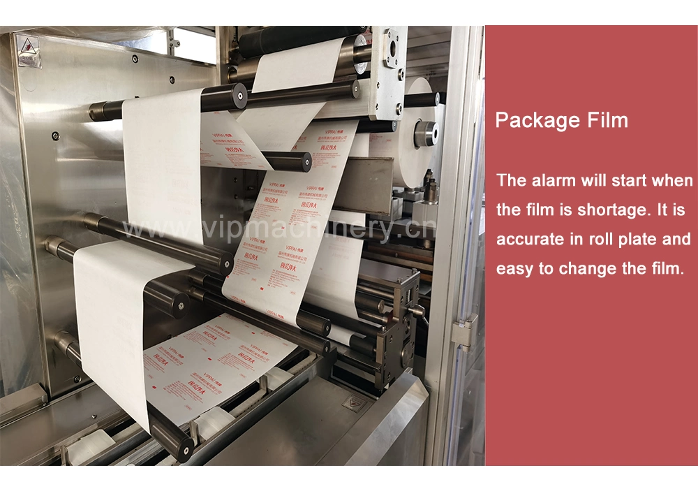 Vippai Full Automatic 4 Side Seal Medical Wound Dressing Packing Packaging Machine
