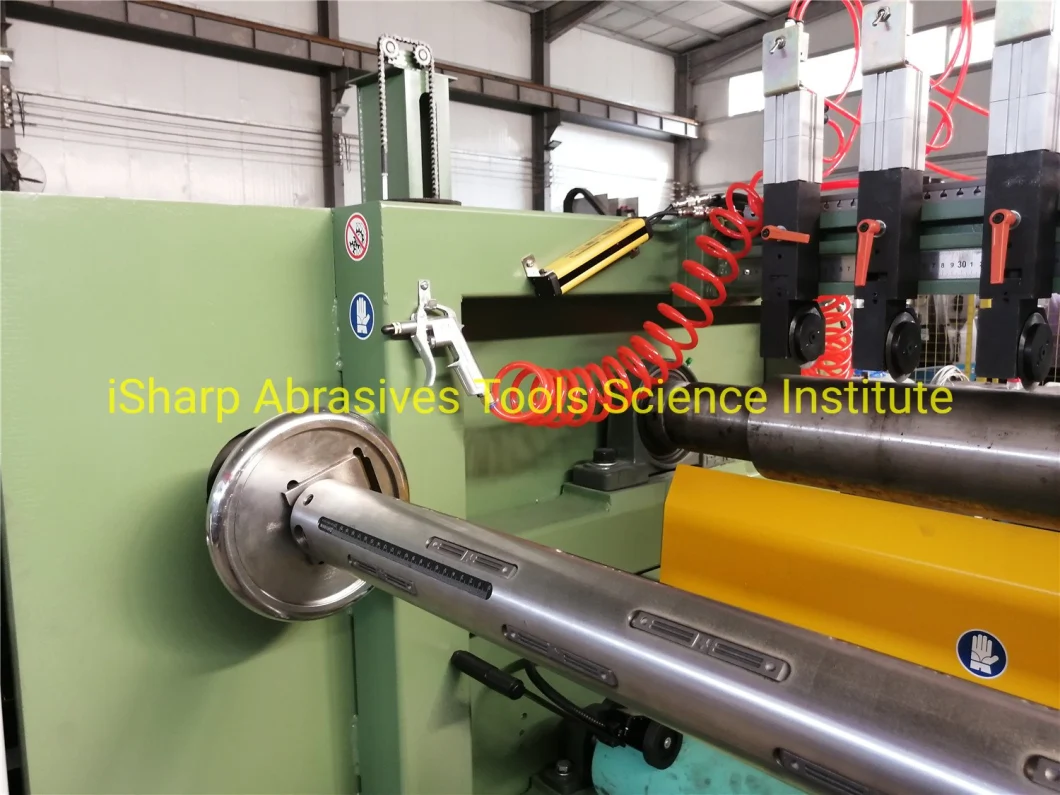 Abrasive Jumbo Roll Slitter Roll Slitting Converting Machine for Making Belt