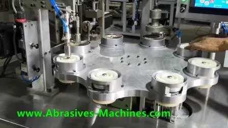 중국 공장 수직 플랩 디스크 기계